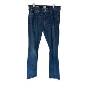 J.Crew Men's Medium One Year Wash‎ 770 Straight Fit Stretch Jean Size 36x34